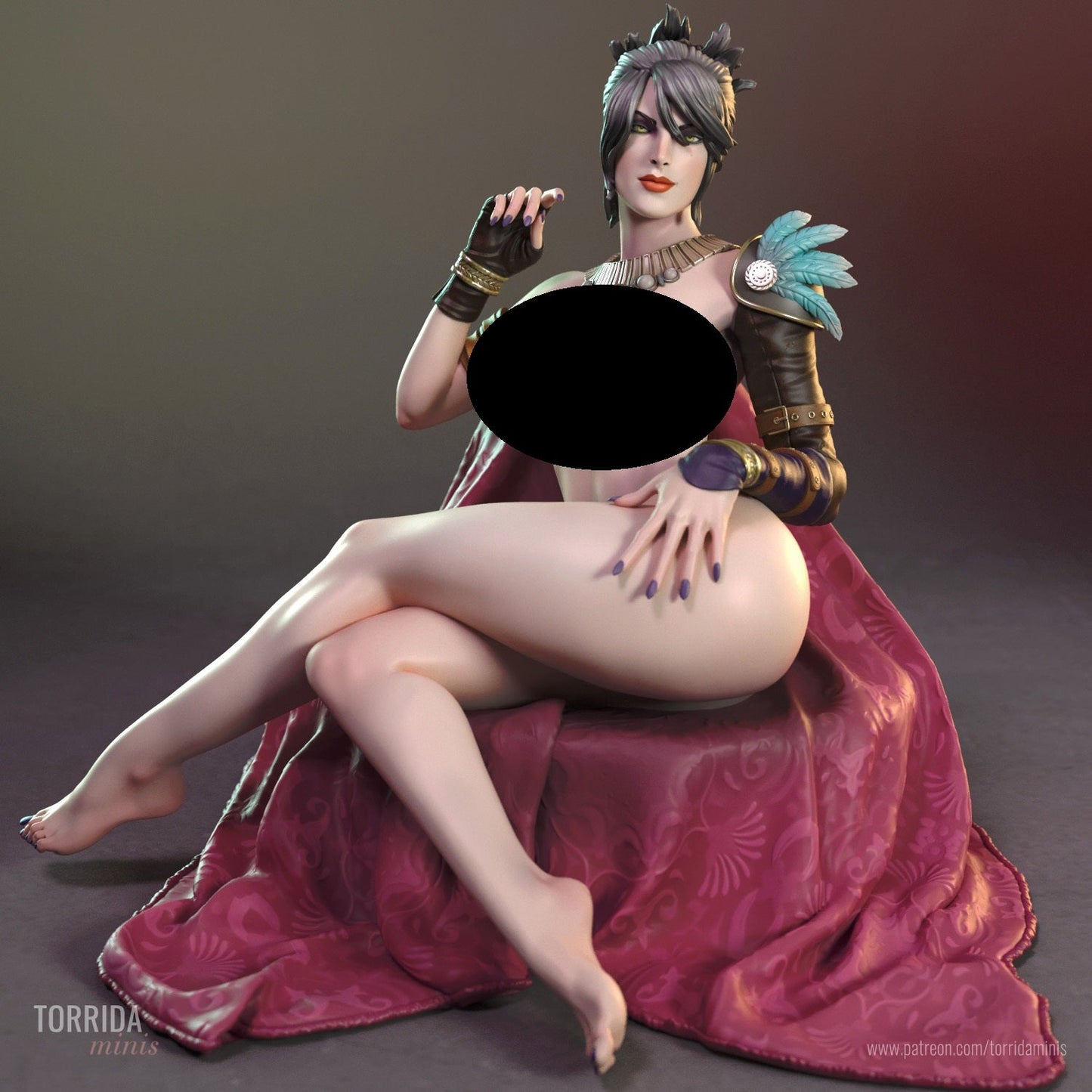 Morrigan Dragon Age - Torrida Minis - Dark Forge Arts