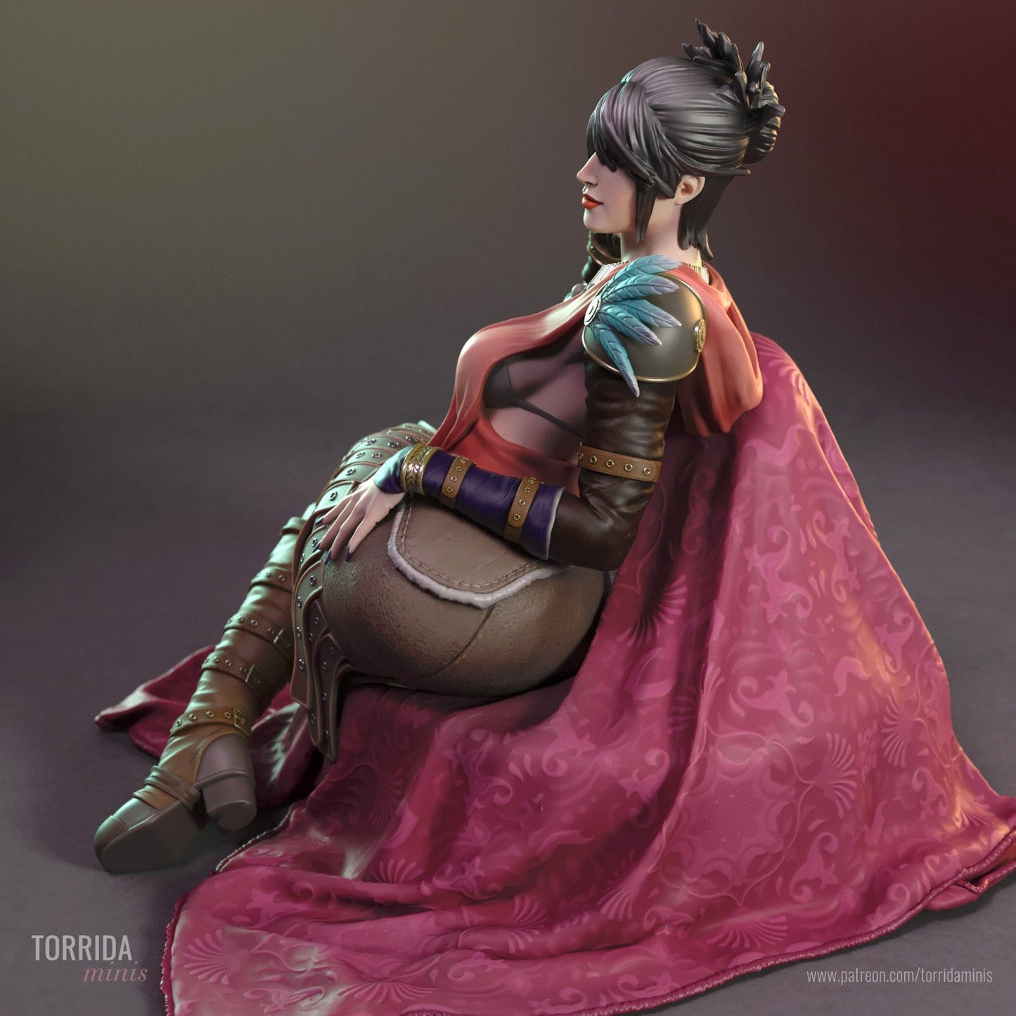 Morrigan Dragon Age - Torrida Minis - Dark Forge Arts