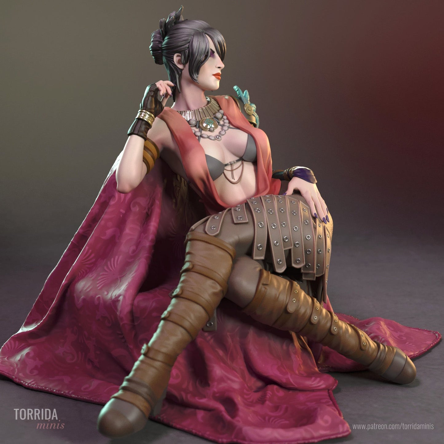 Morrigan Dragon Age - Torrida Minis - Dark Forge Arts