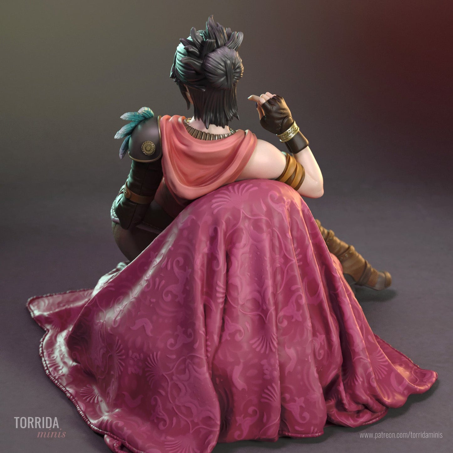 Morrigan Dragon Age - Torrida Minis - Dark Forge Arts