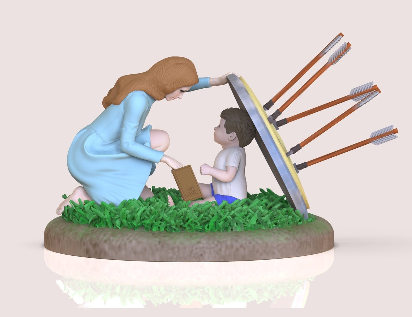 Mother's Love - Artifex3D - Dark Forge Arts