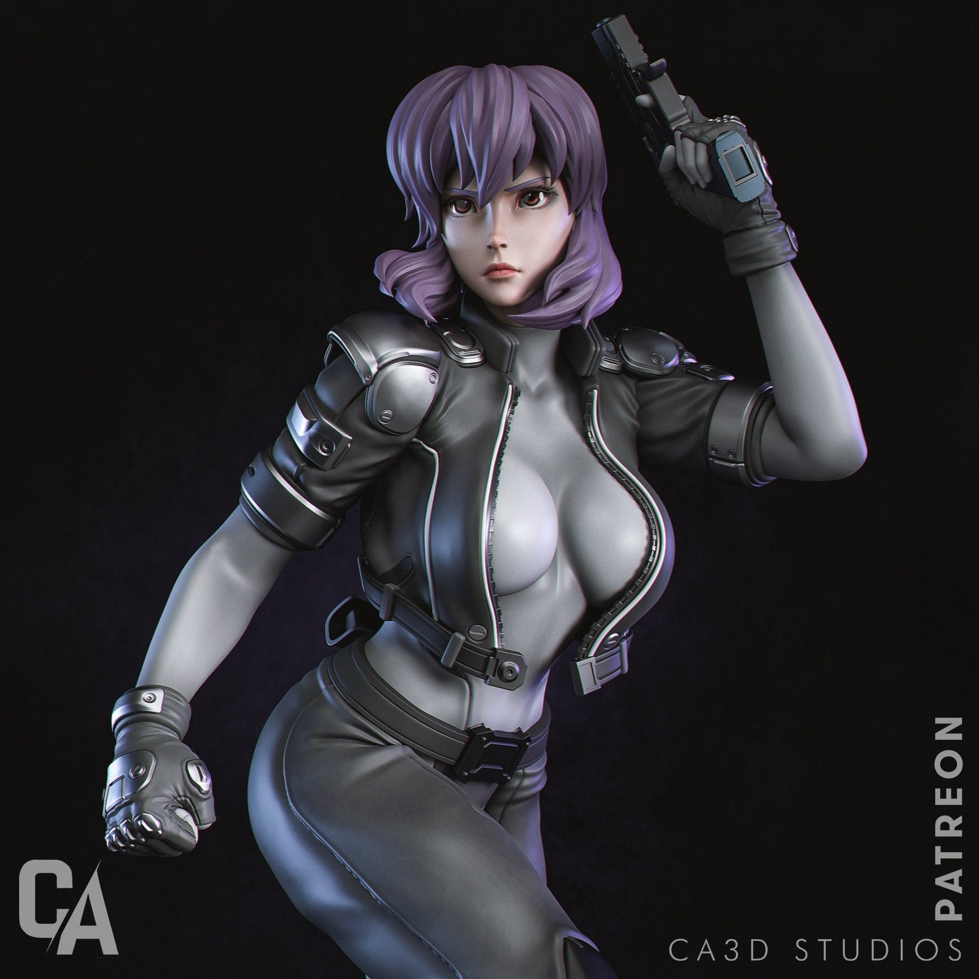 Motoko - CA 3D Studios - Dark Forge Arts