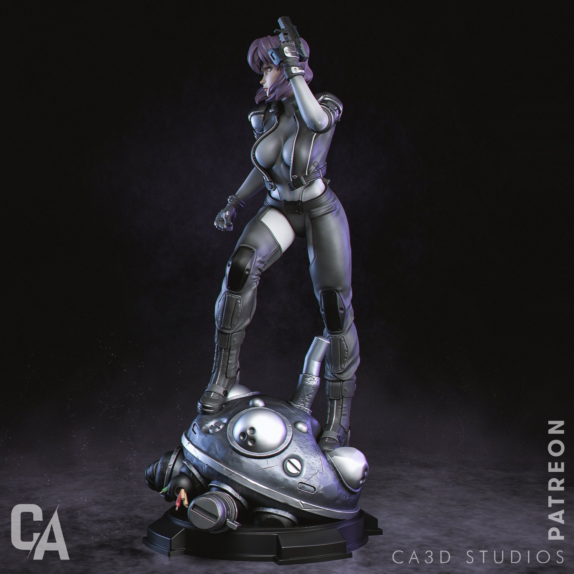 Motoko - CA 3D Studios - Dark Forge Arts