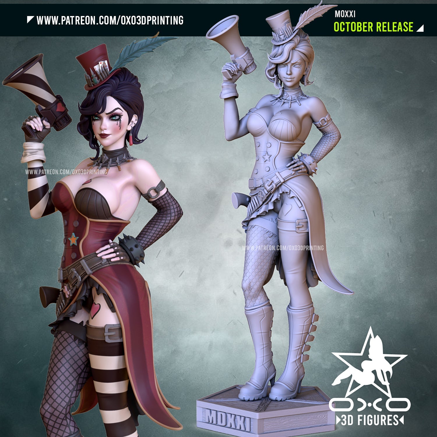 Moxxi - OXO3D - Dark Forge Arts