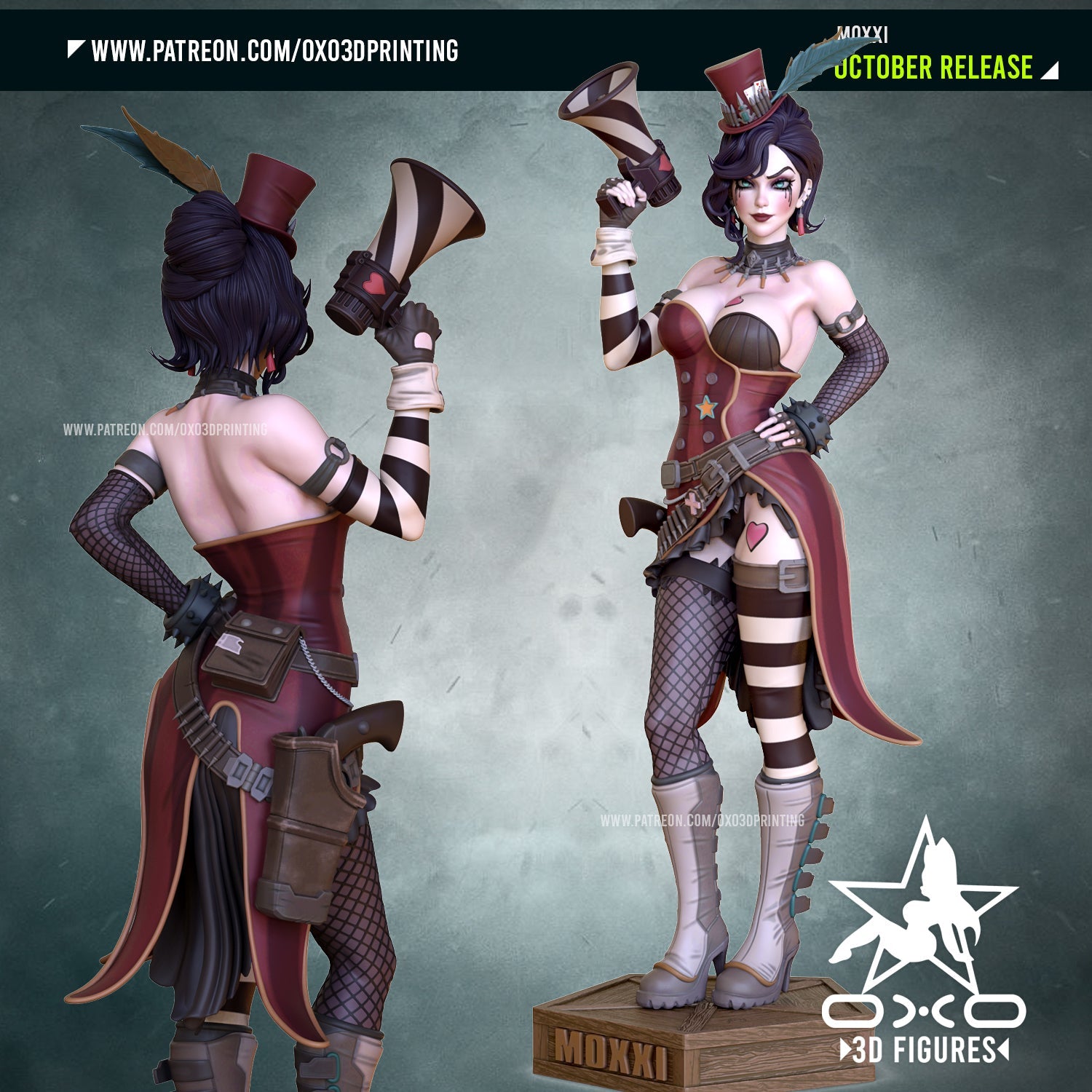 Moxxi - OXO3D - Dark Forge Arts
