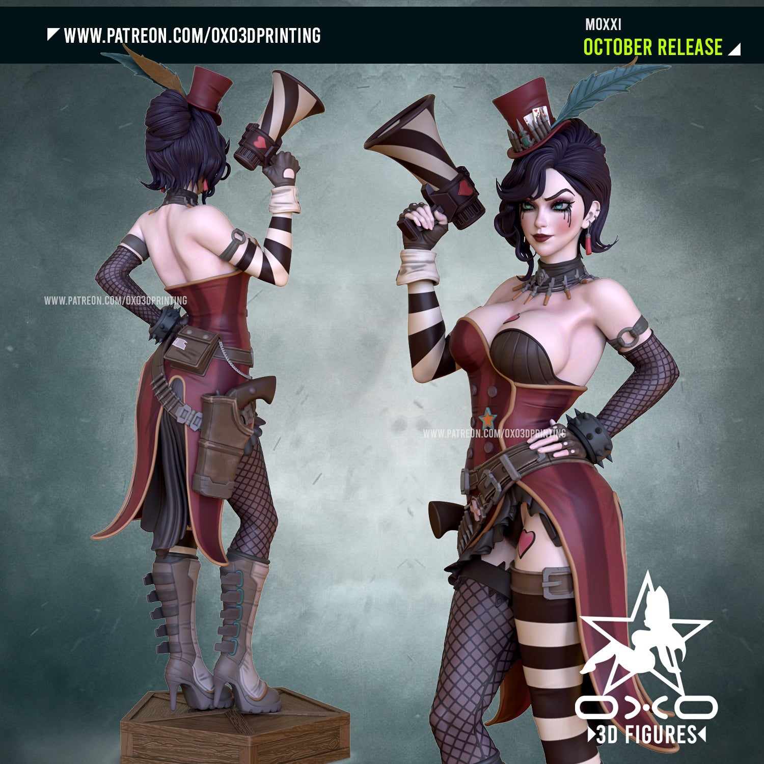 Moxxi - OXO3D - Dark Forge Arts