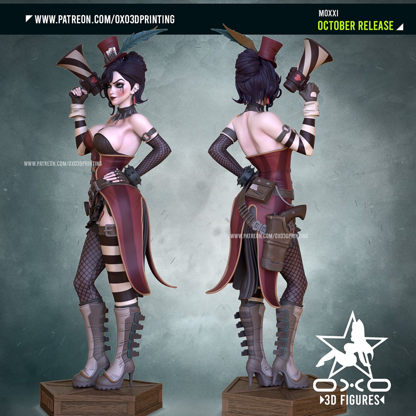 Moxxi - OXO3D - Dark Forge Arts