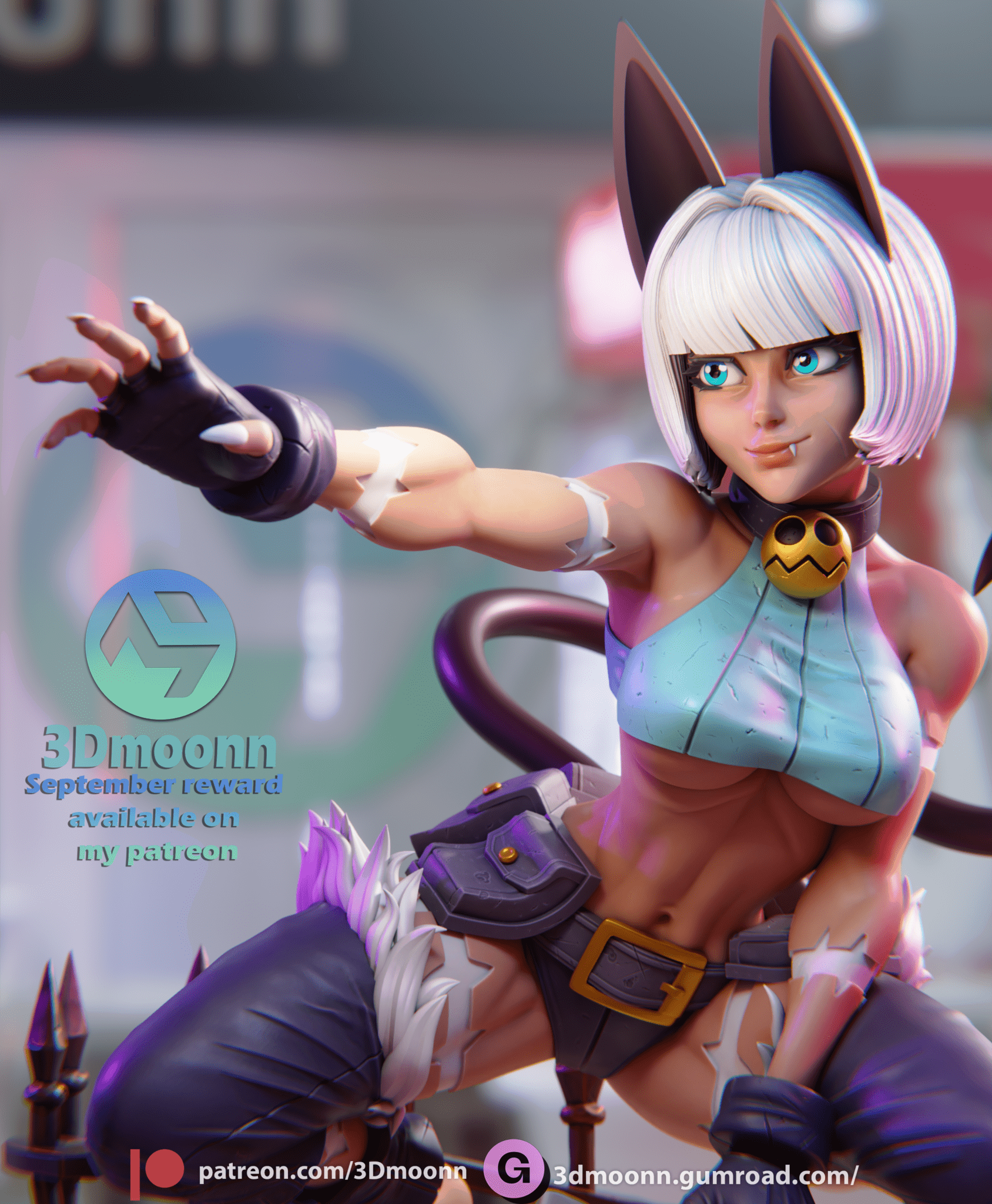 Ms Fortune - 3DMoonn - Dark Forge Arts