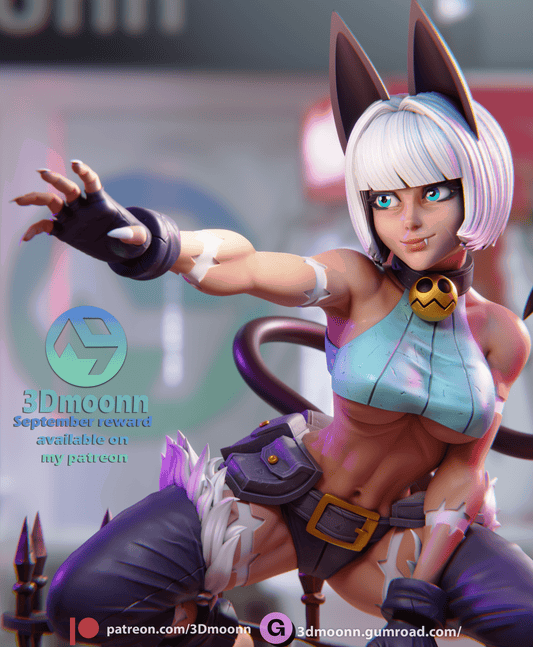 Ms Fortune - 3DMoonn - Dark Forge Arts