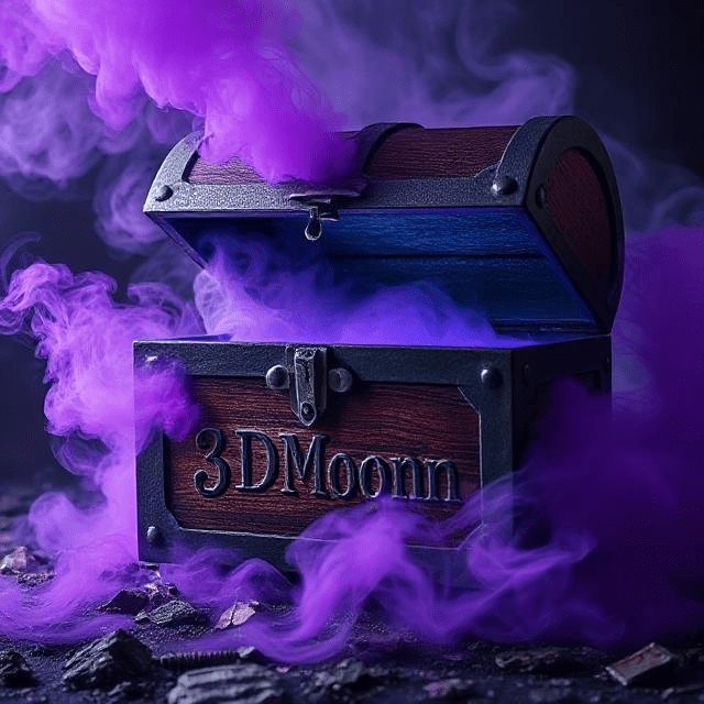 Mystery Chest - 3DMoonn - Dark Forge Arts