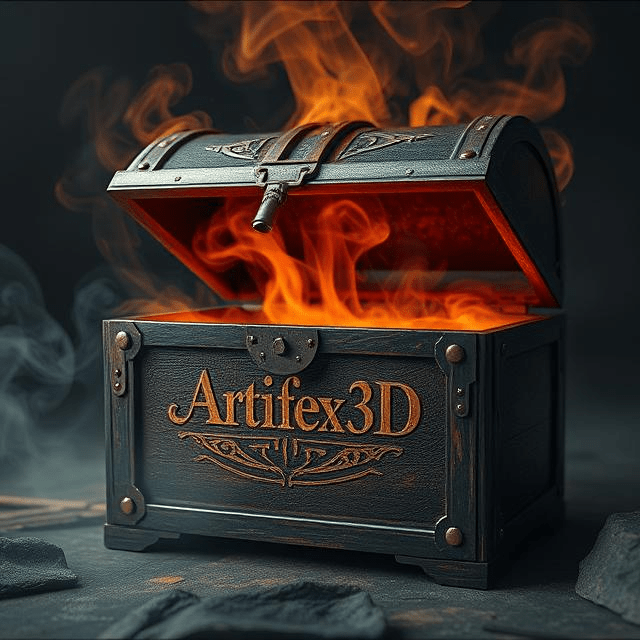 Mystery Chest - Artifex3D - Dark Forge Arts