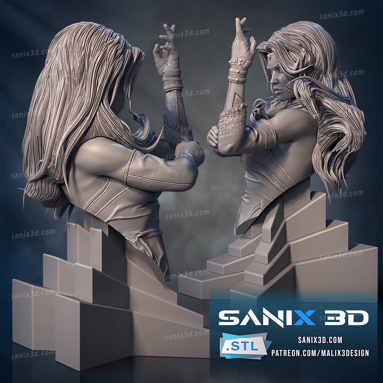 Mystique - Sanix3D - Dark Forge Arts
