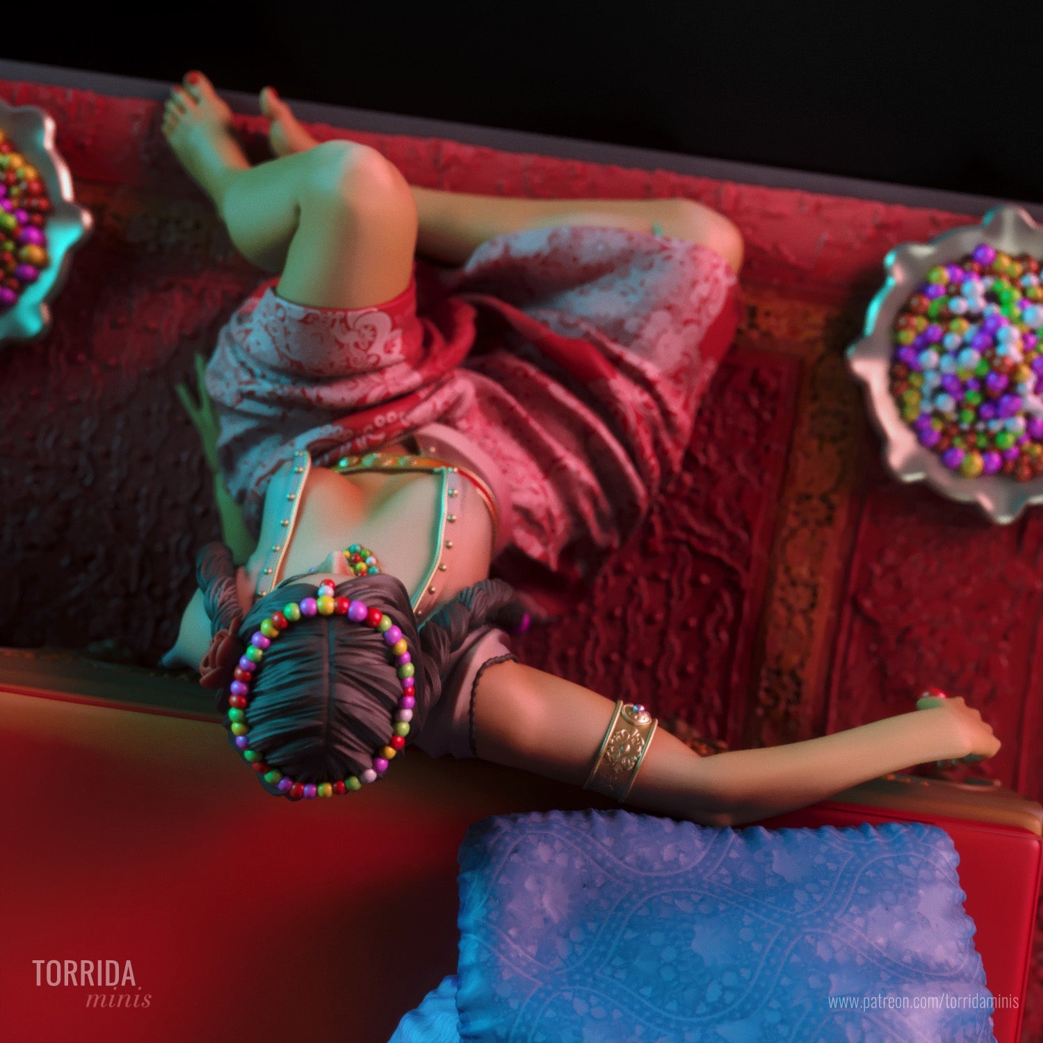 Nadia - Torrida Minis - Dark Forge Arts