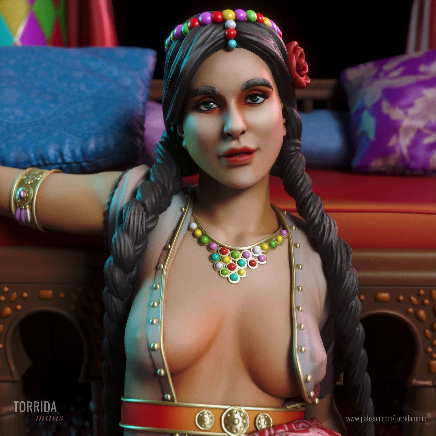 Nadia - Torrida Minis - Dark Forge Arts