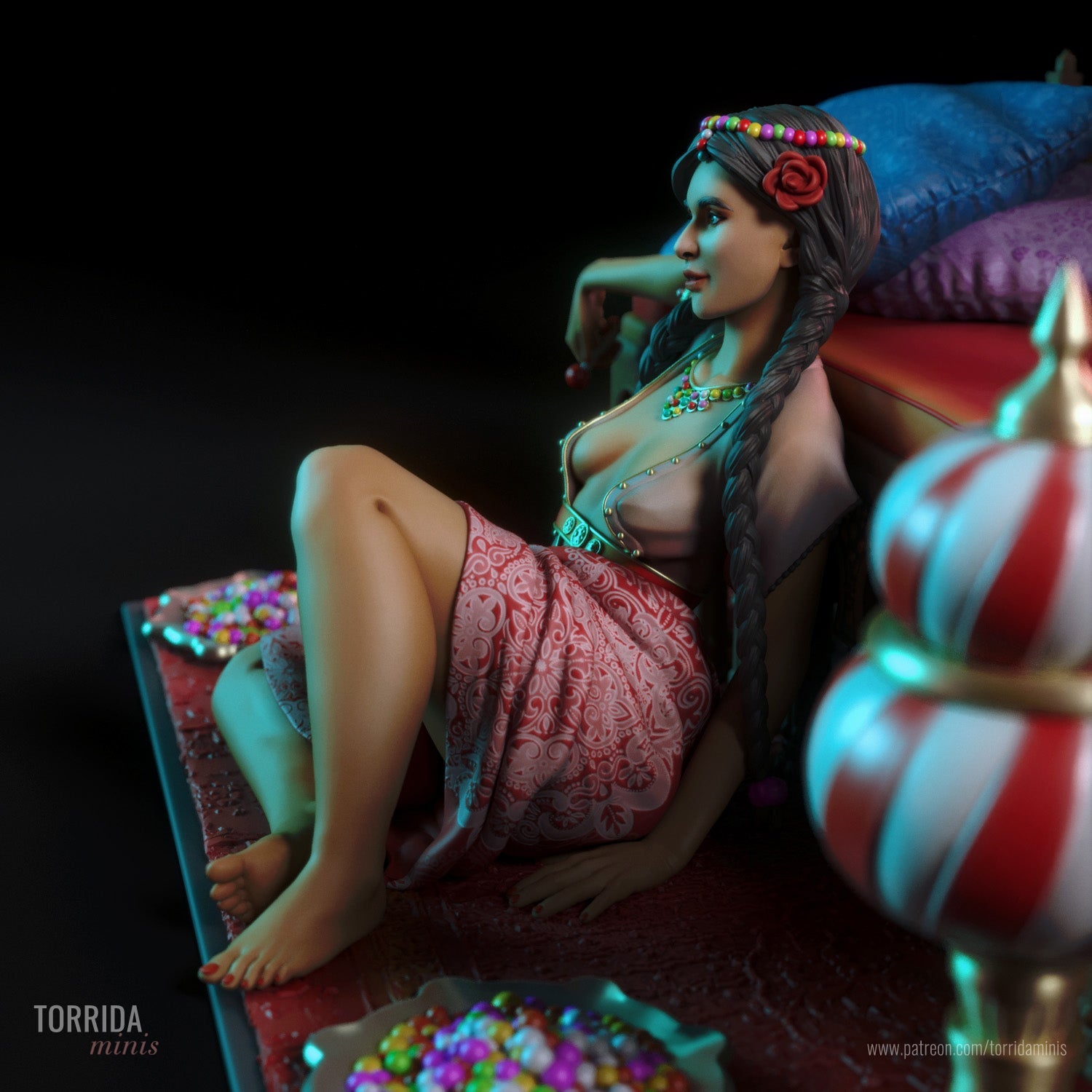 Nadia - Torrida Minis - Dark Forge Arts