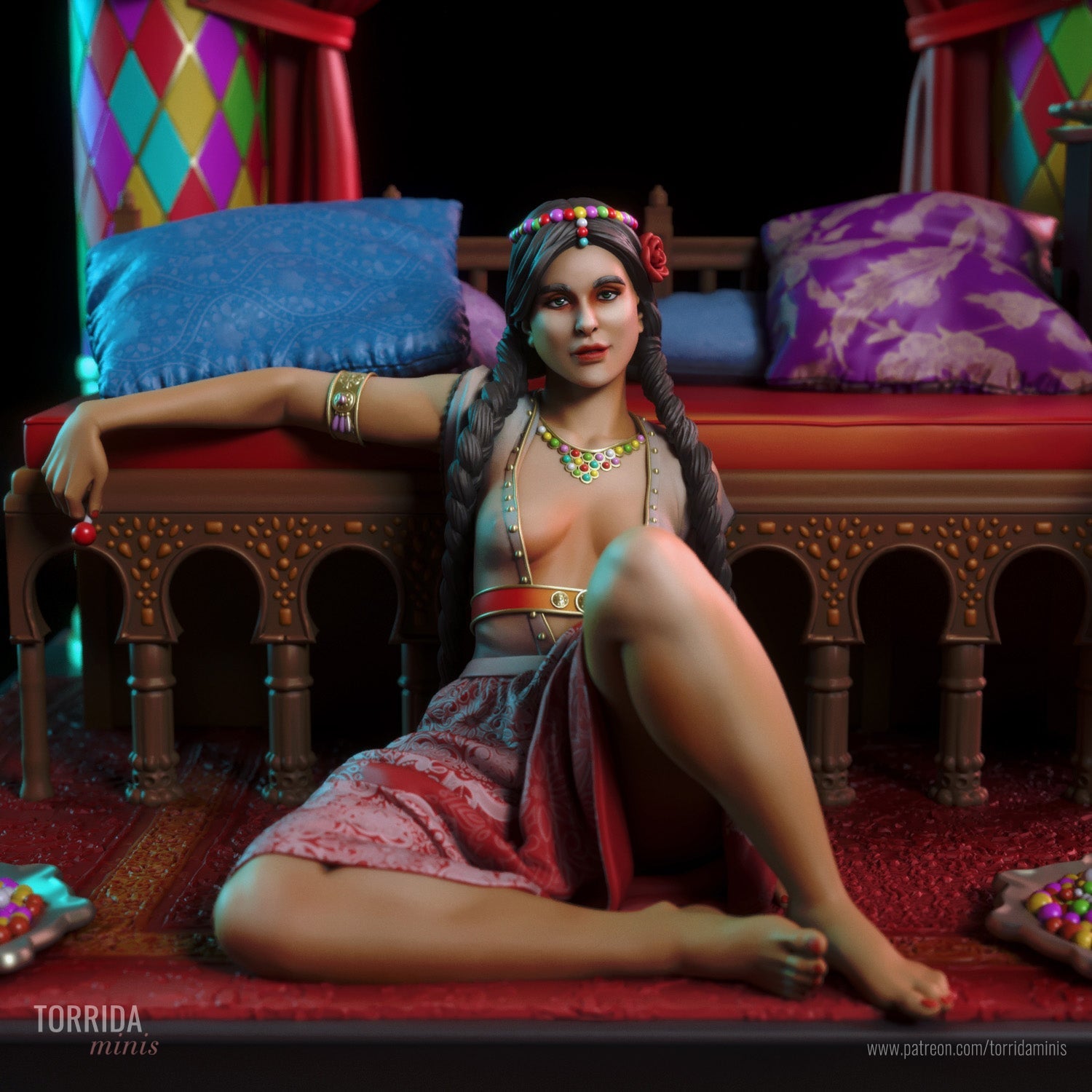 Nadia - Torrida Minis - Dark Forge Arts