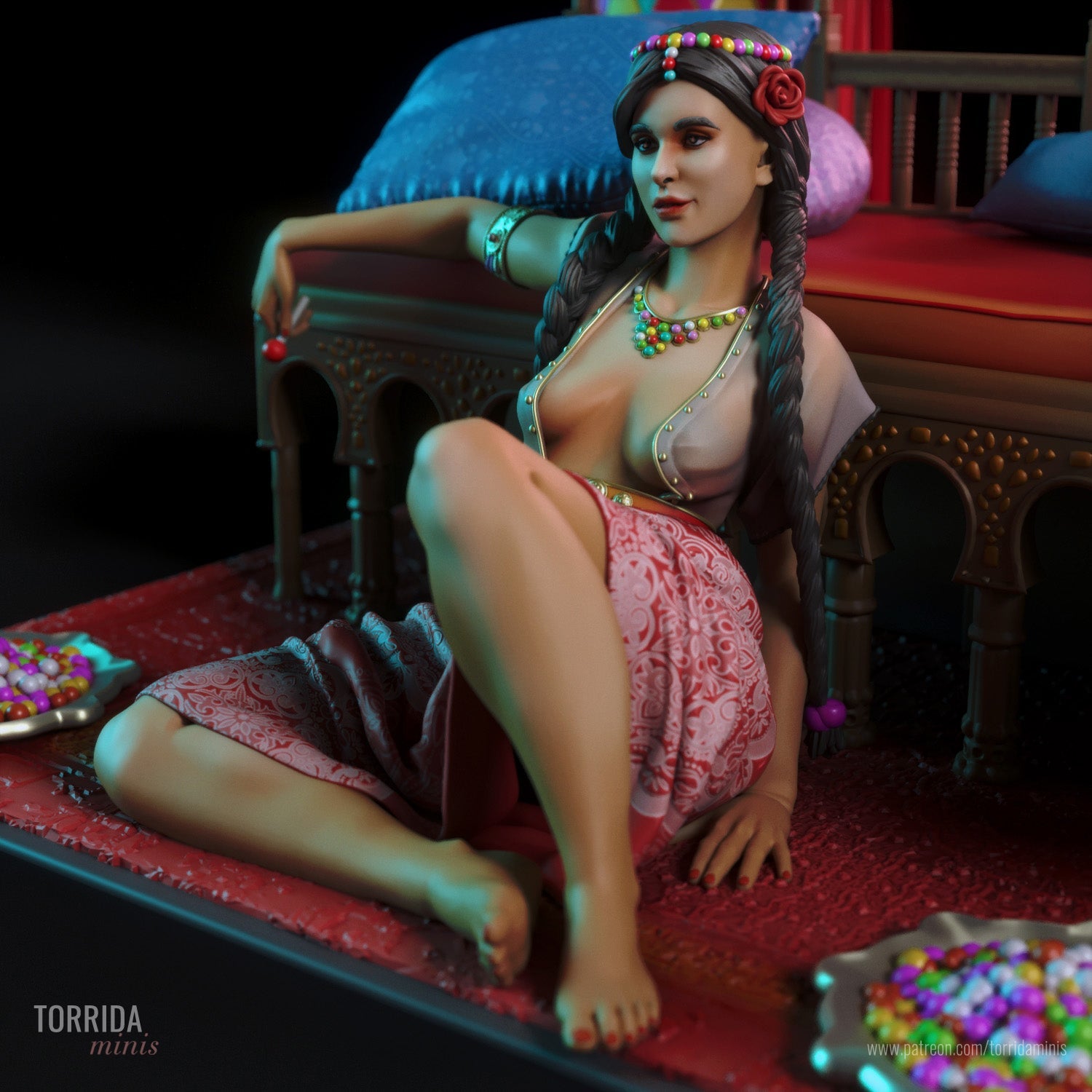 Nadia - Torrida Minis - Dark Forge Arts
