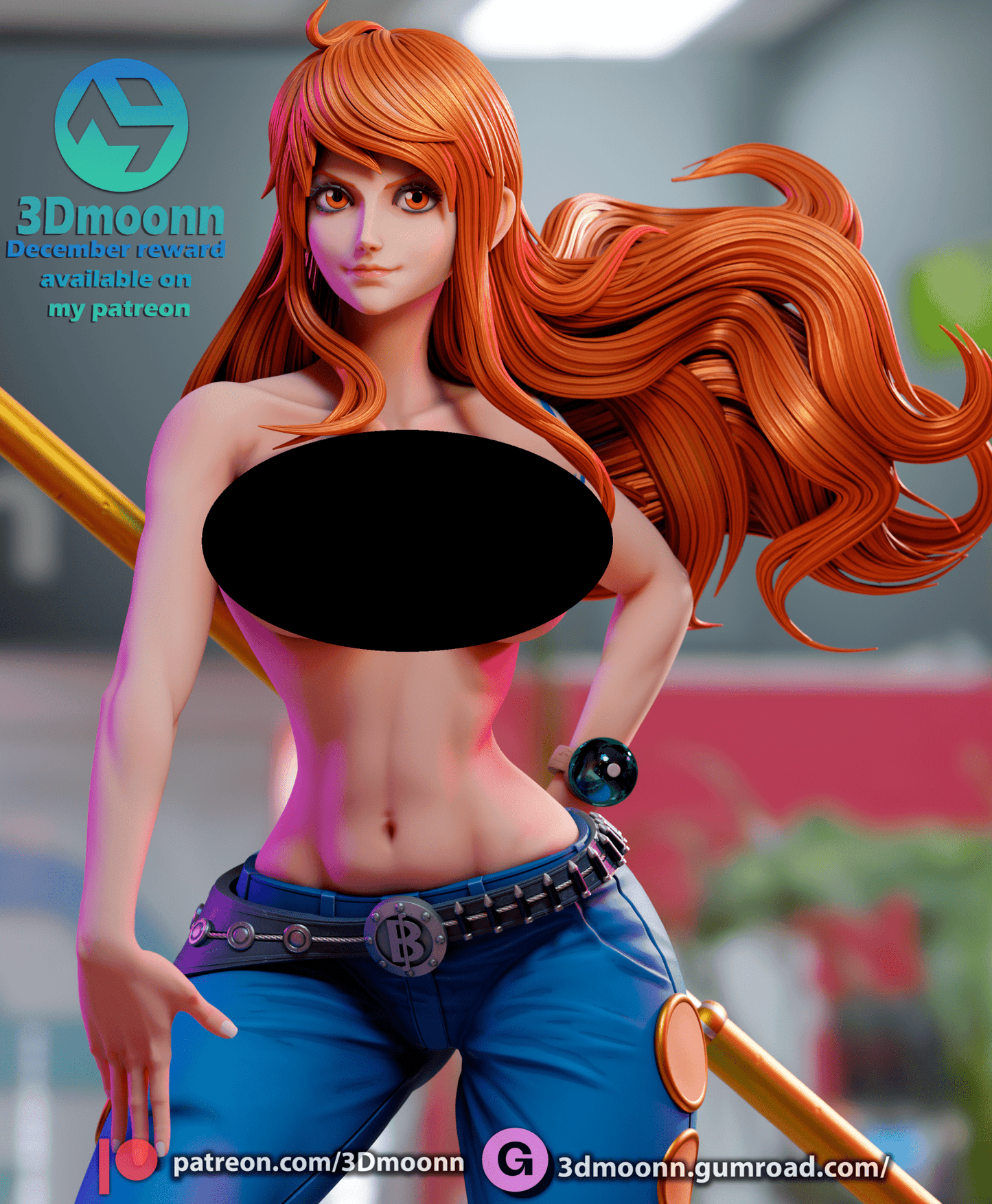 Nami - 3DMoonn - Dark Forge Arts