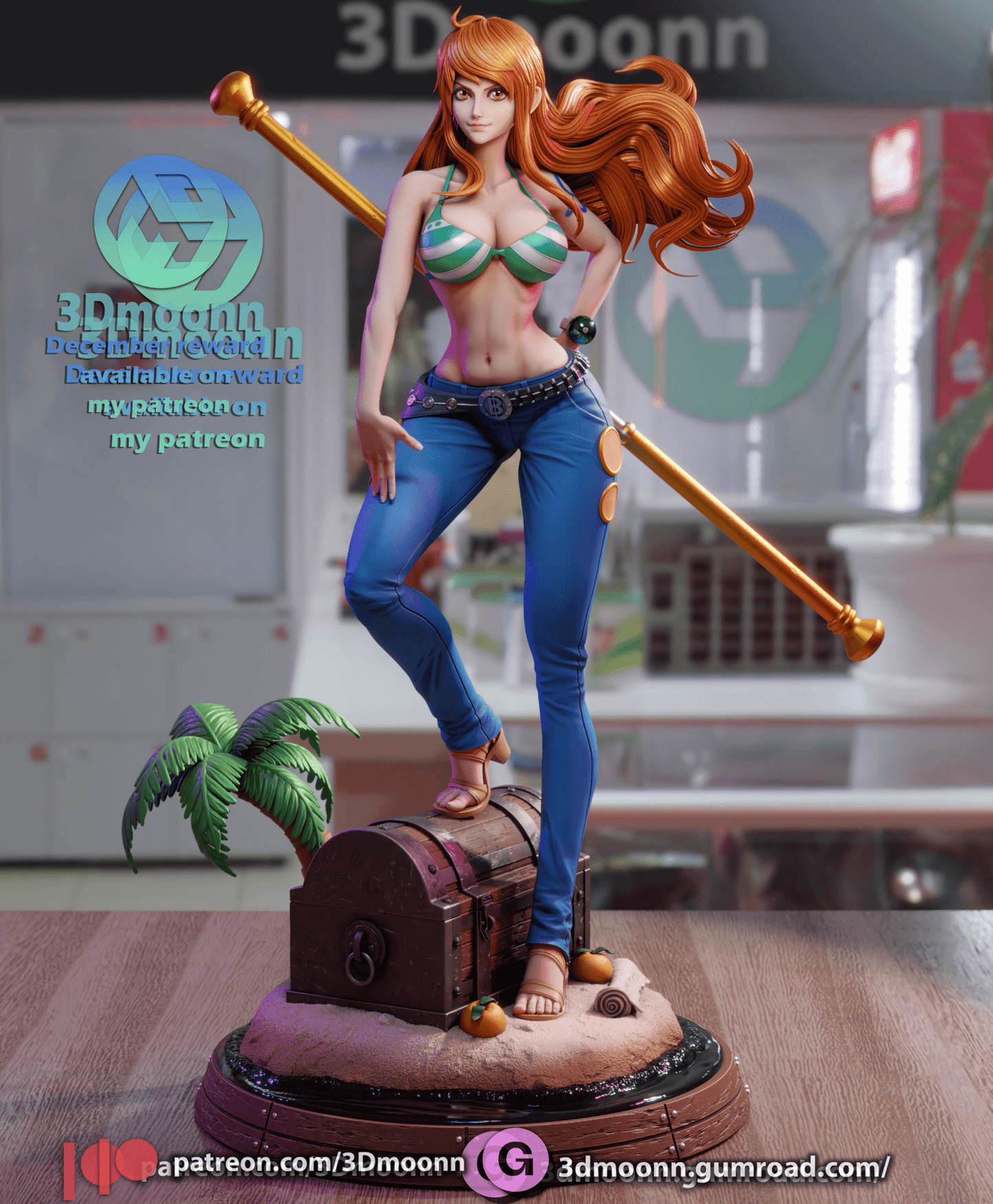 Nami - 3DMoonn - Dark Forge Arts