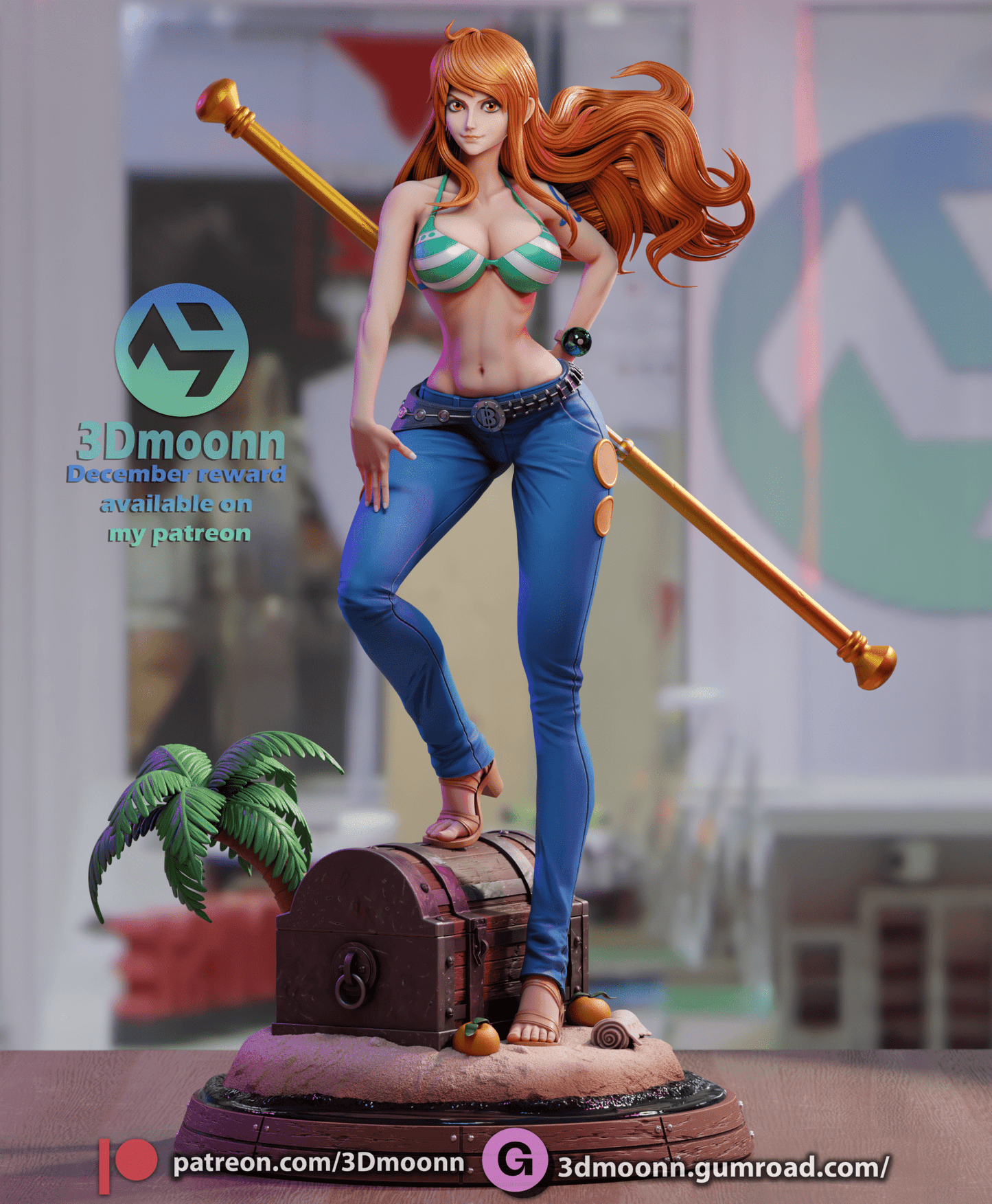 Nami - 3DMoonn - Dark Forge Arts