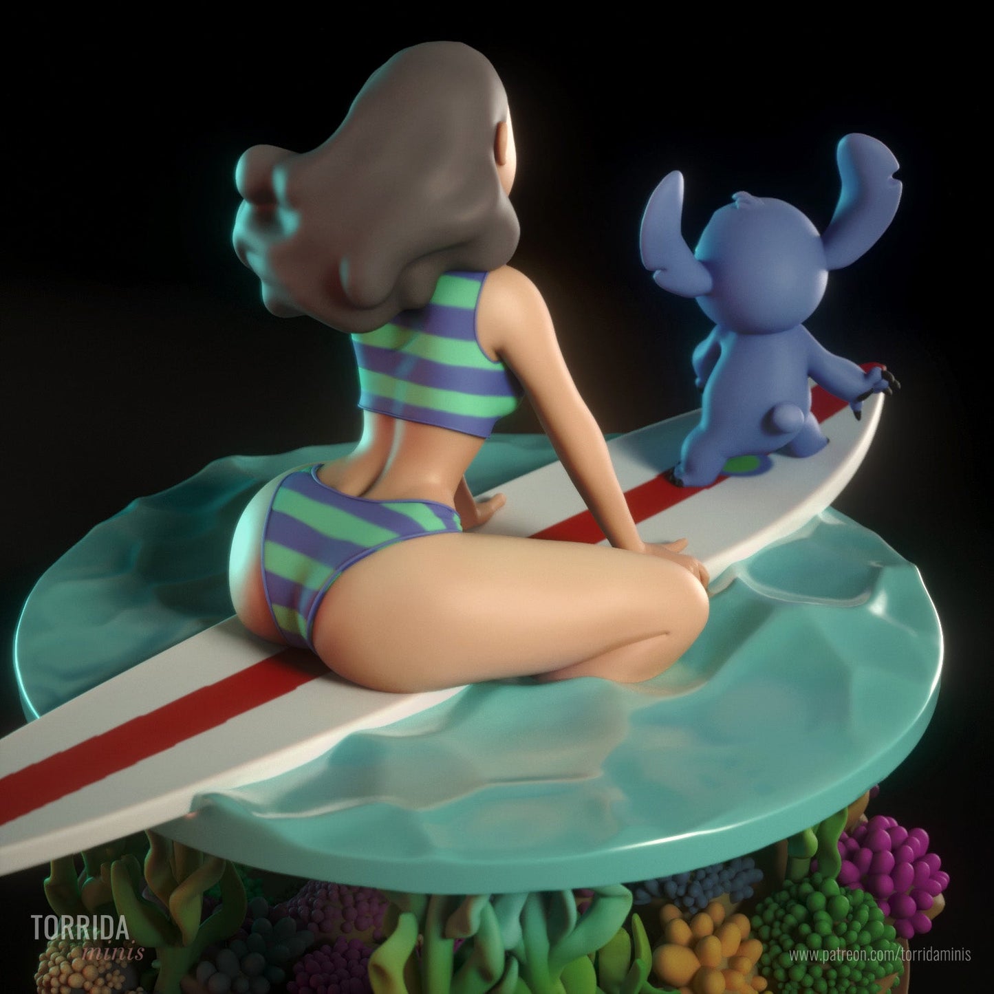 Nani Pelekai - Torrida Minis - Dark Forge Arts