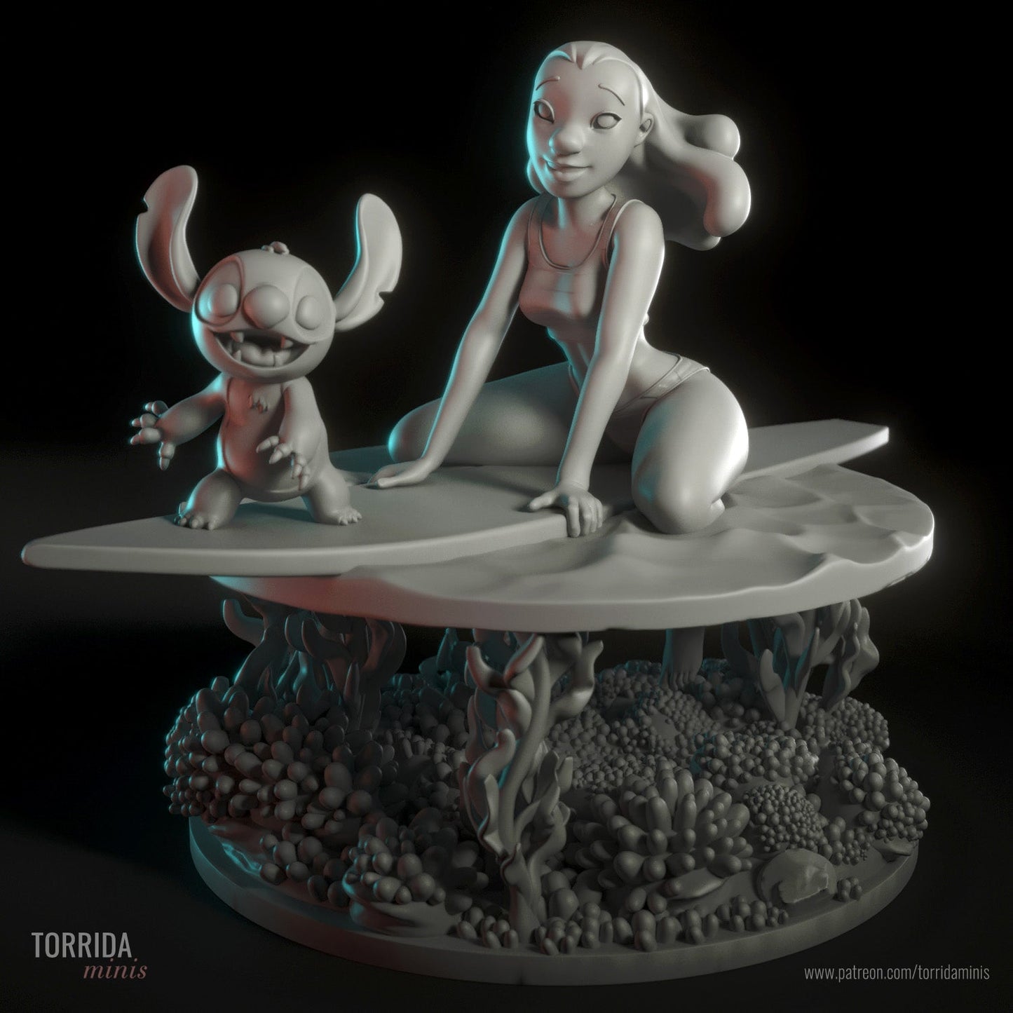 Nani Pelekai - Torrida Minis - Dark Forge Arts