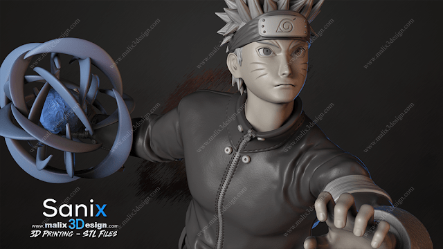 Naruto - Sanix3D - Dark Forge Arts