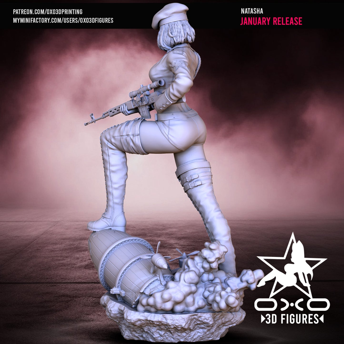 Natasha - OXO3D - Dark Forge Arts