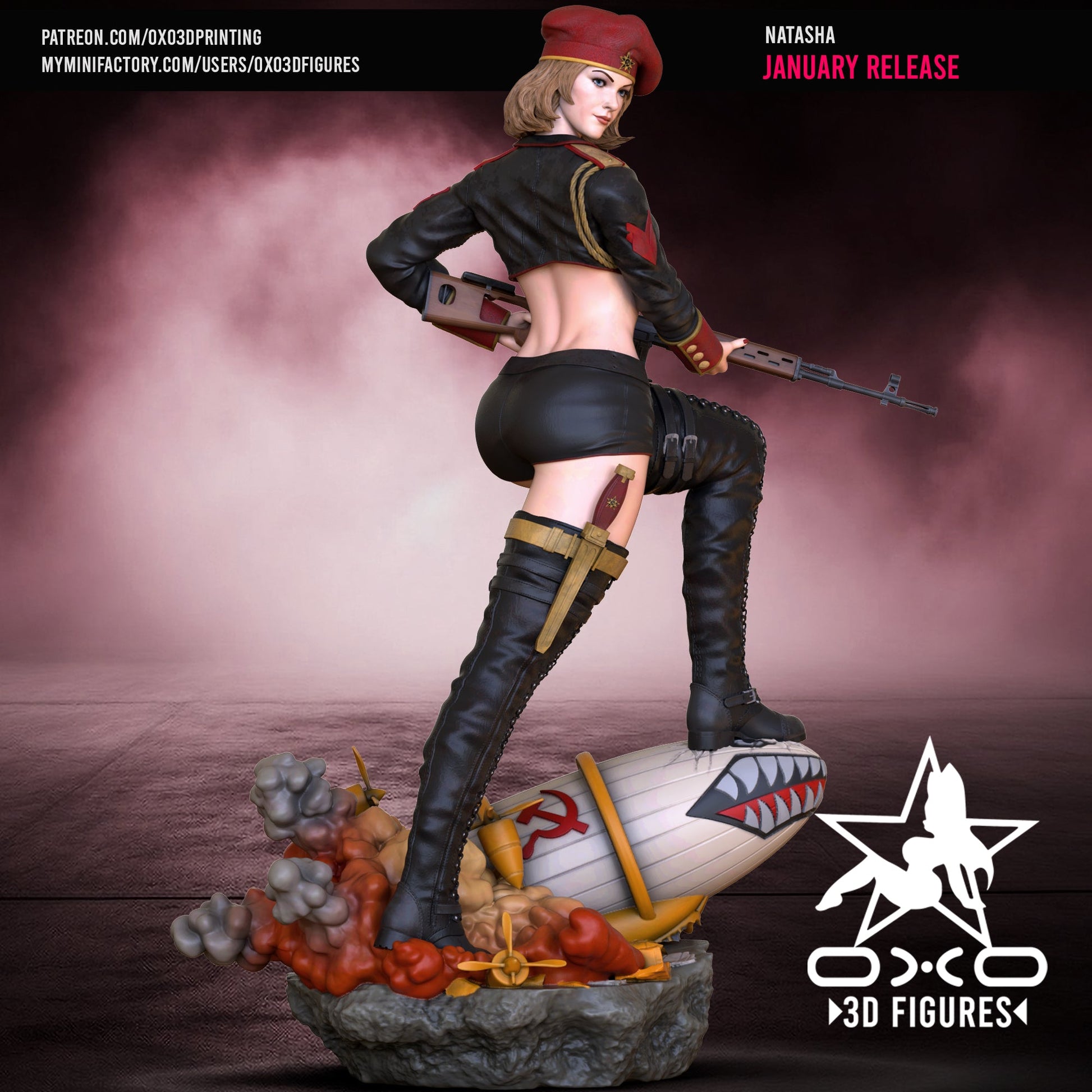 Natasha - OXO3D - Dark Forge Arts