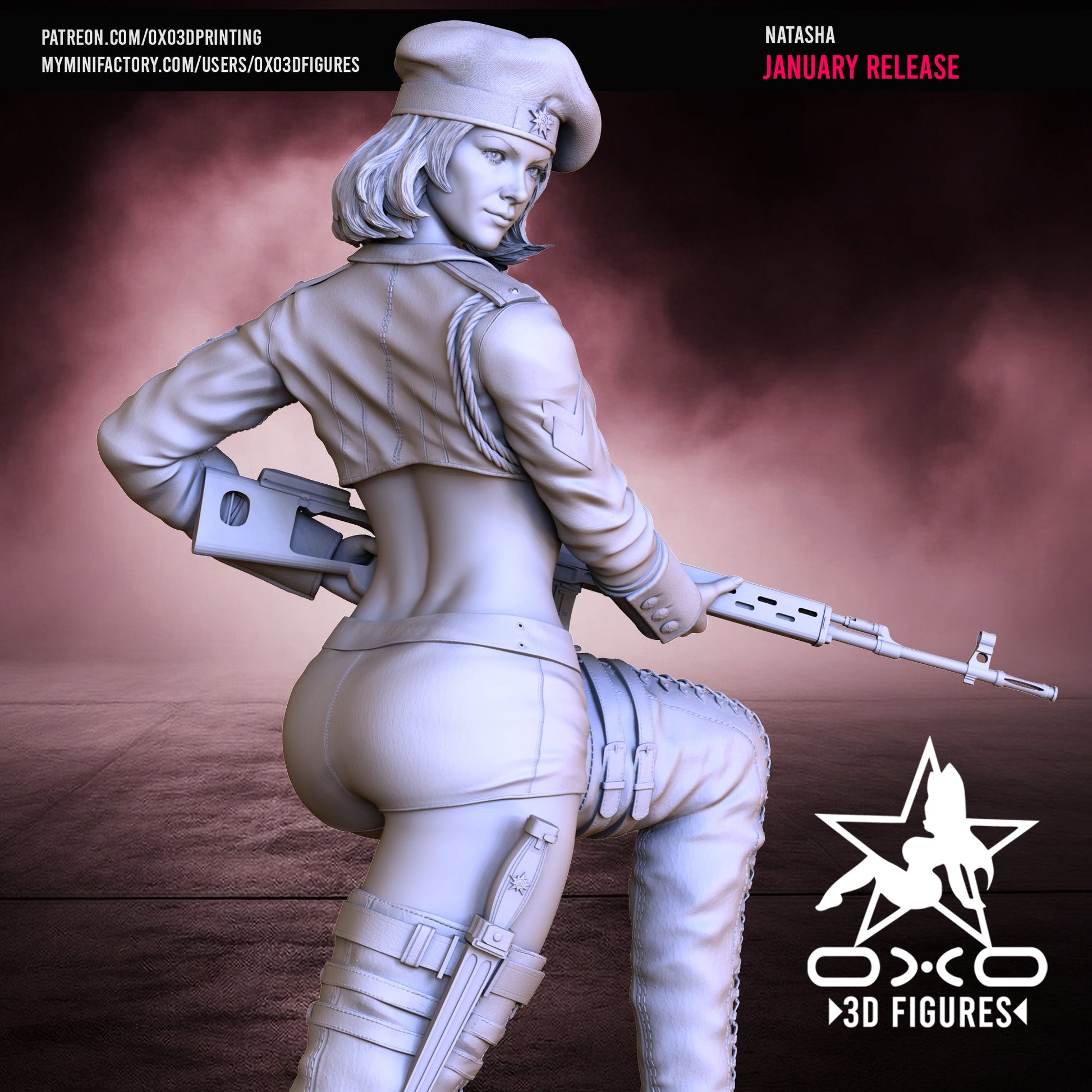 Natasha - OXO3D - Dark Forge Arts