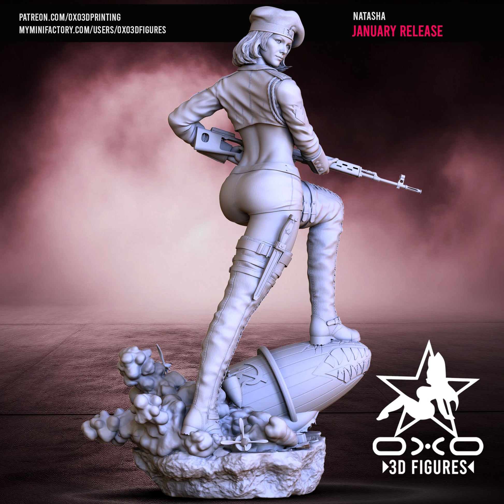 Natasha - OXO3D - Dark Forge Arts