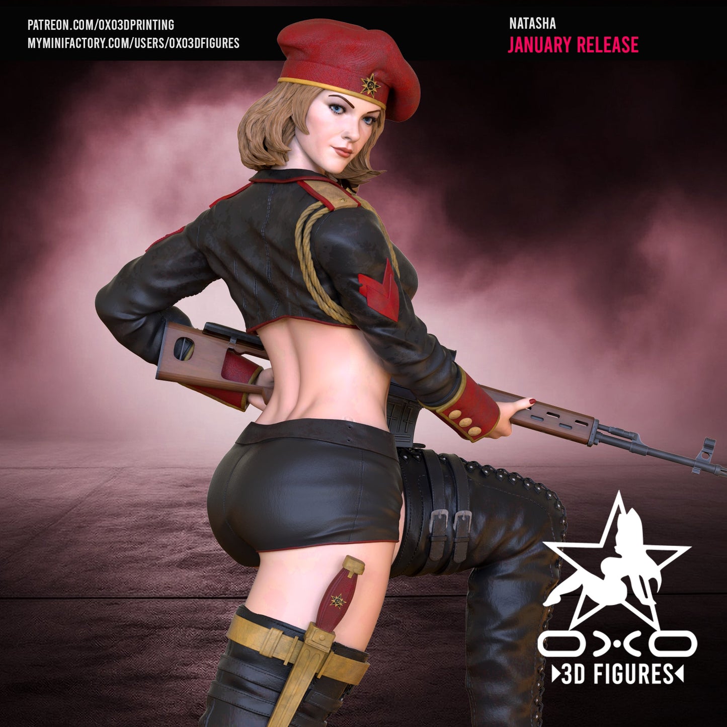 Natasha - OXO3D - Dark Forge Arts