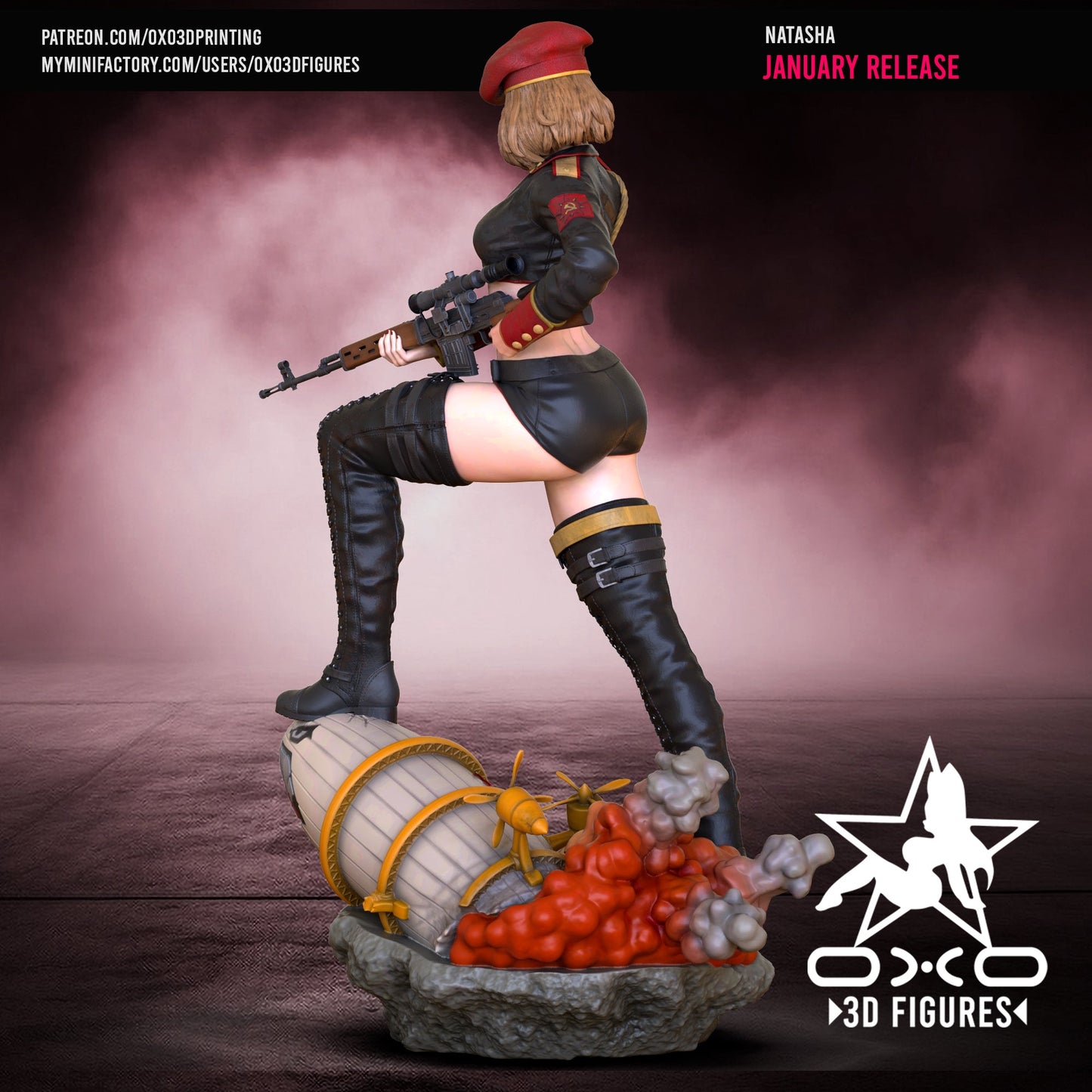 Natasha - OXO3D - Dark Forge Arts