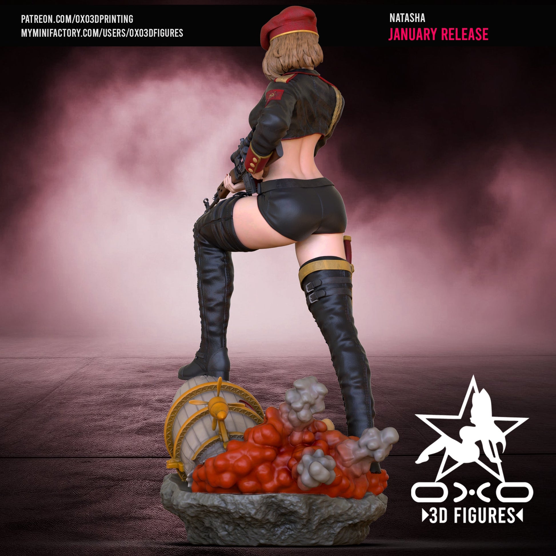 Natasha - OXO3D - Dark Forge Arts