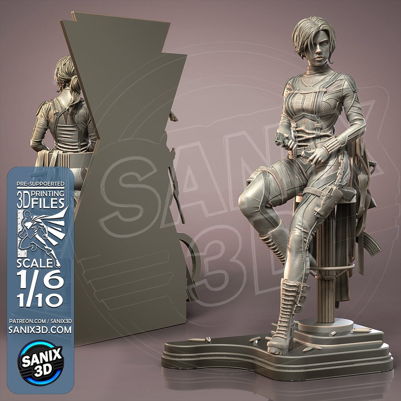 Natasha - Sanix3D - Dark Forge Arts