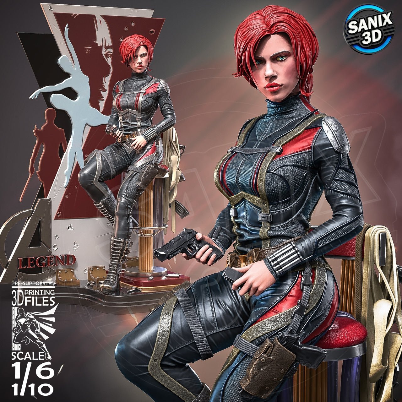 Natasha - Sanix3D - Dark Forge Arts