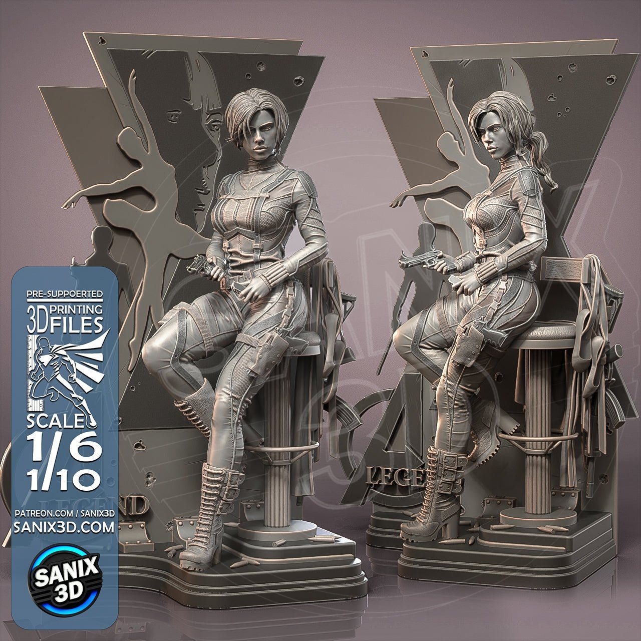 Natasha - Sanix3D - Dark Forge Arts