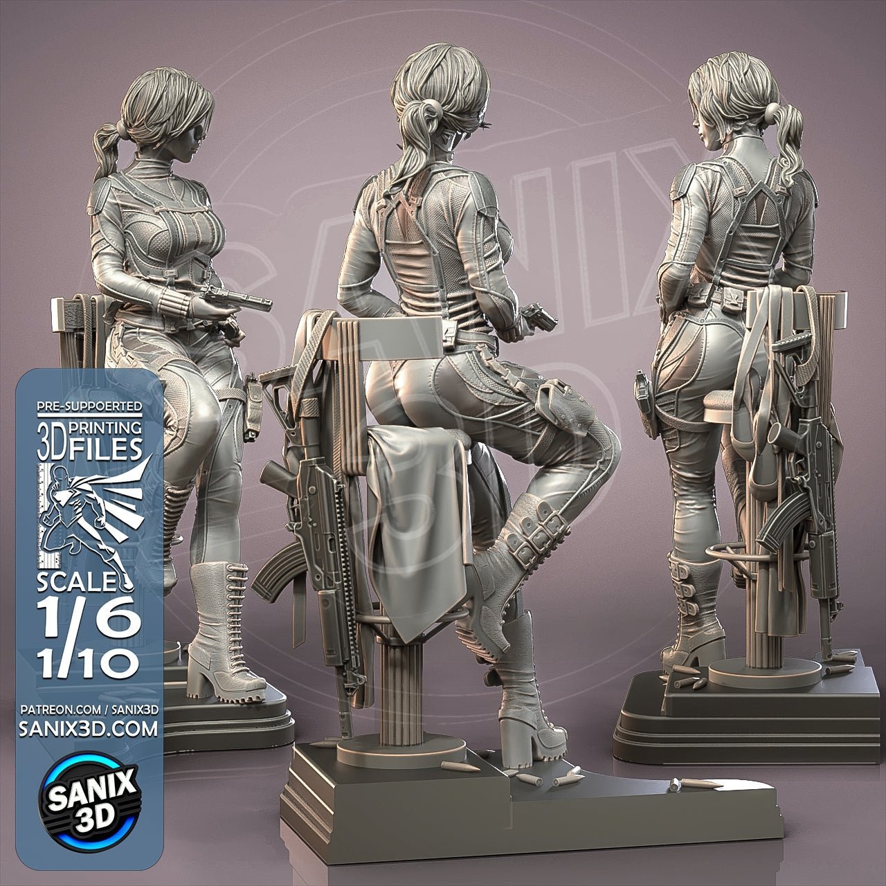 Natasha - Sanix3D - Dark Forge Arts