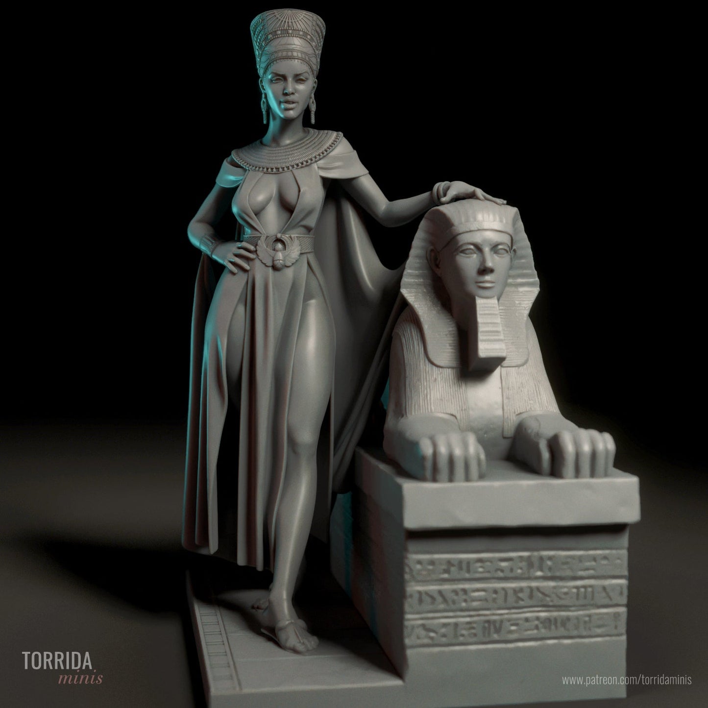 Nefertiti - Torrida Minis - Dark Forge Arts