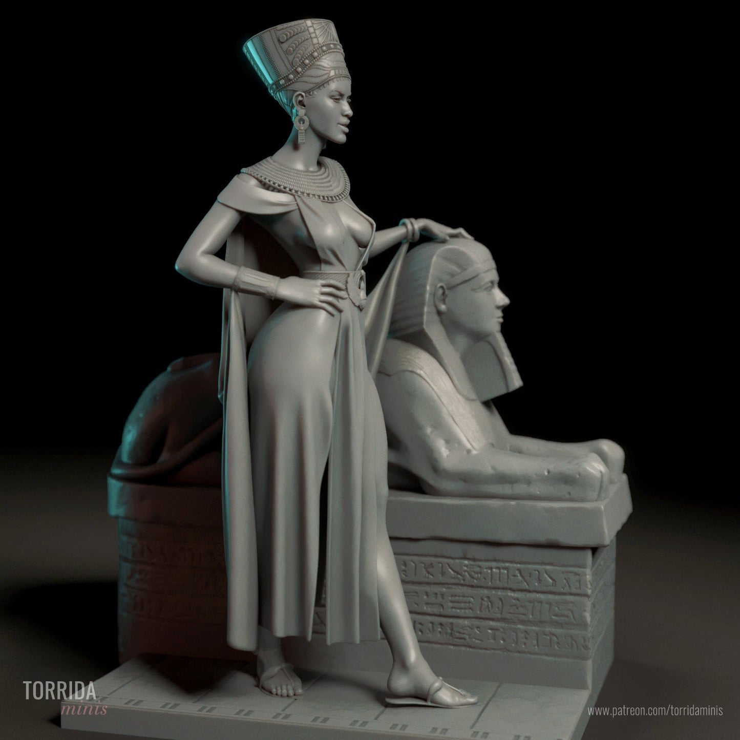 Nefertiti - Torrida Minis - Dark Forge Arts