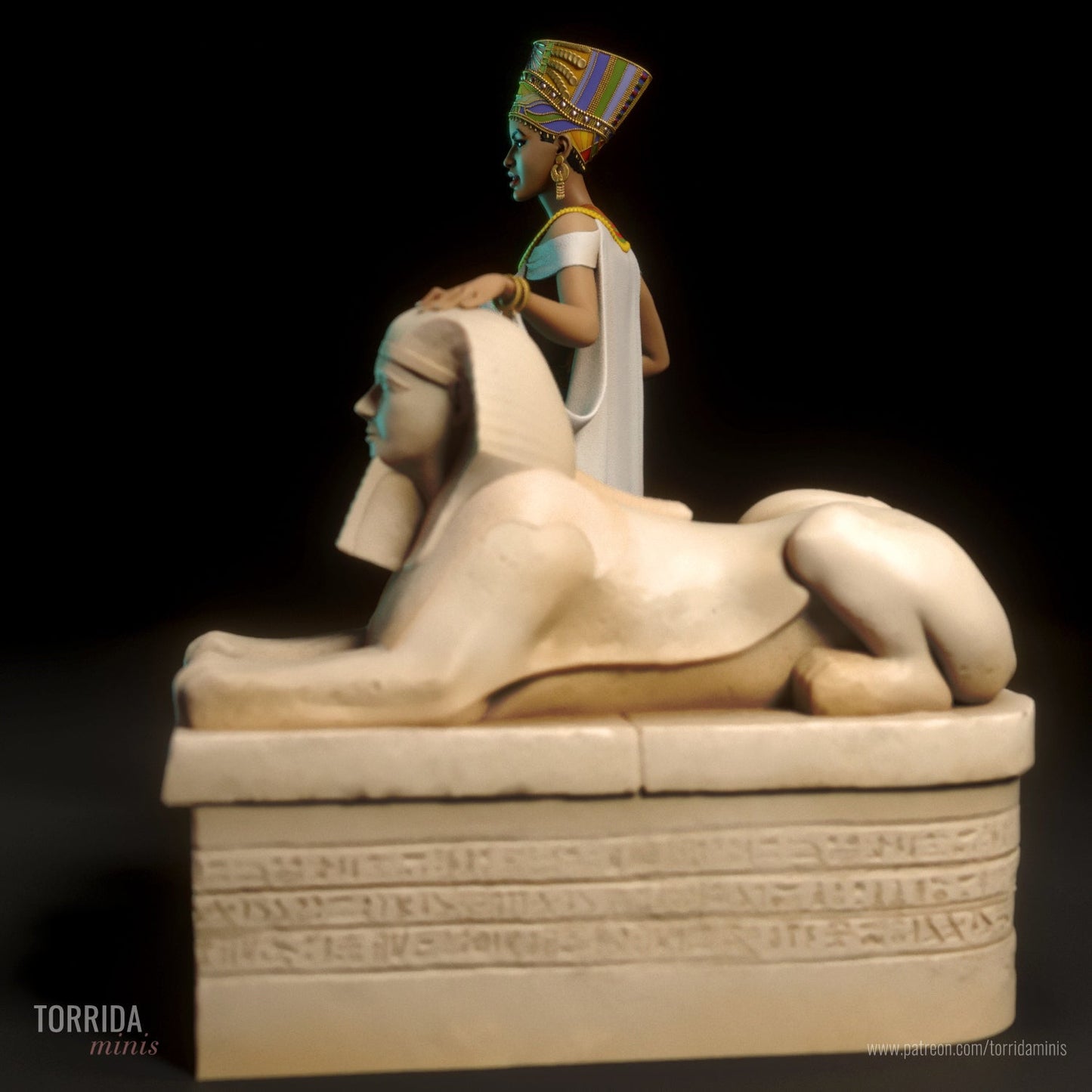 Nefertiti - Torrida Minis - Dark Forge Arts