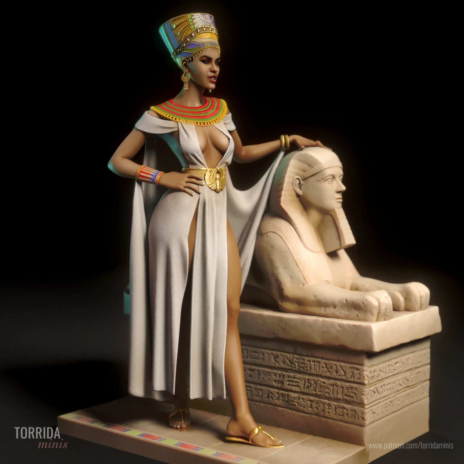 Nefertiti - Torrida Minis - Dark Forge Arts