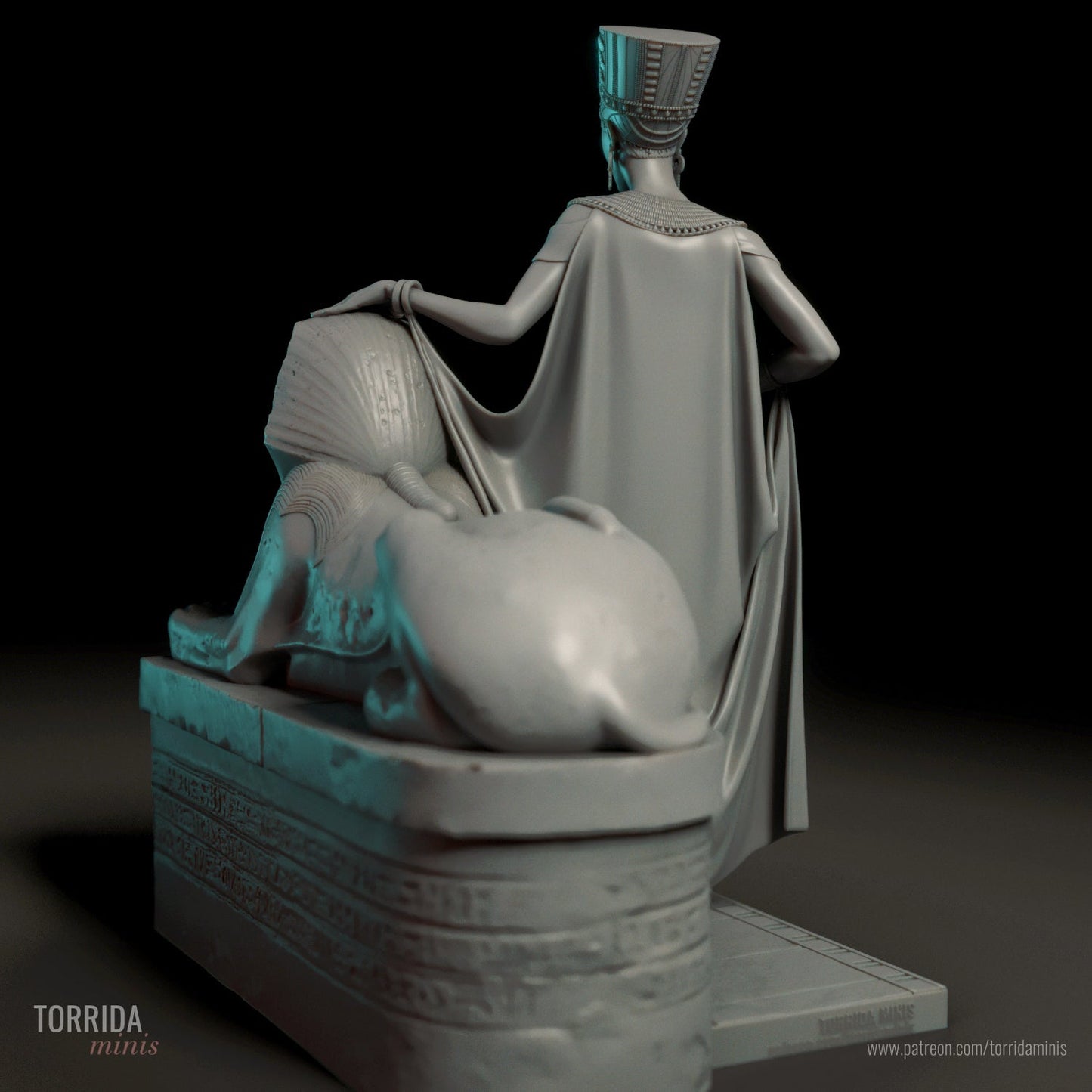 Nefertiti - Torrida Minis - Dark Forge Arts