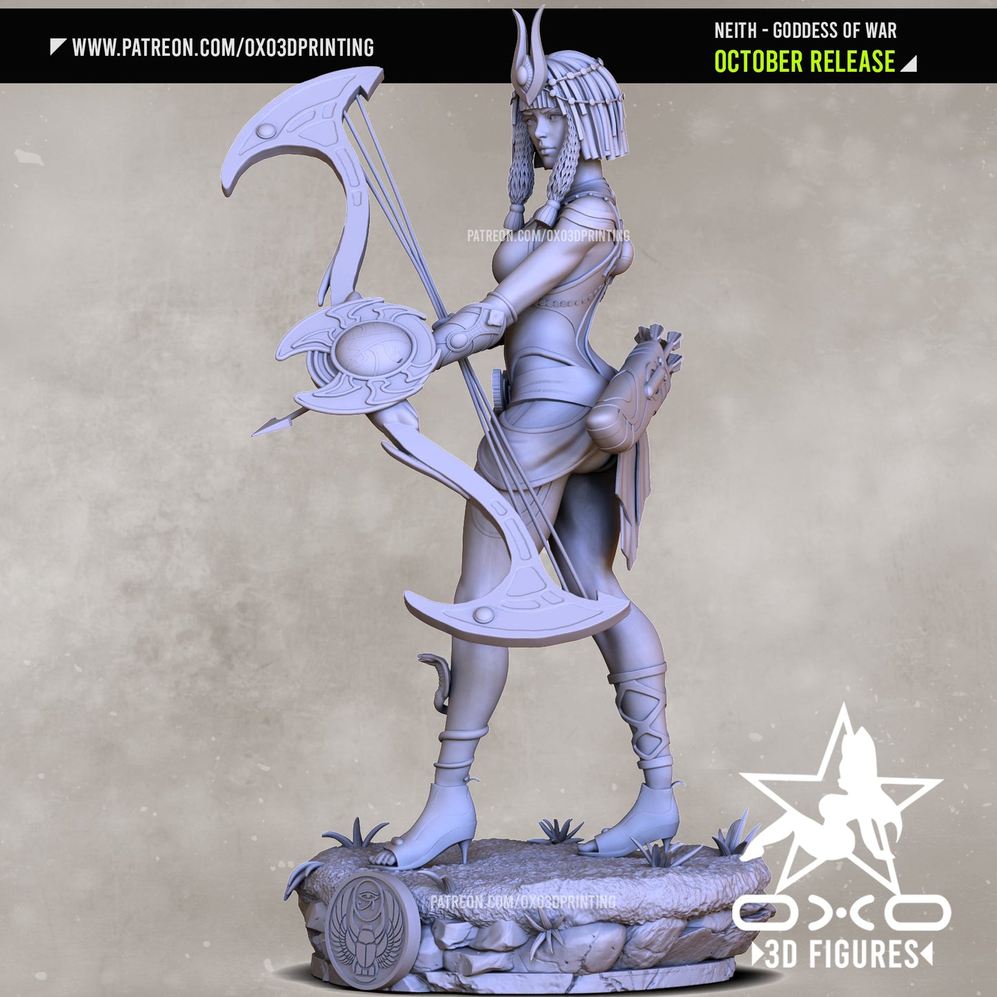 Neith - OXO3D - Dark Forge Arts