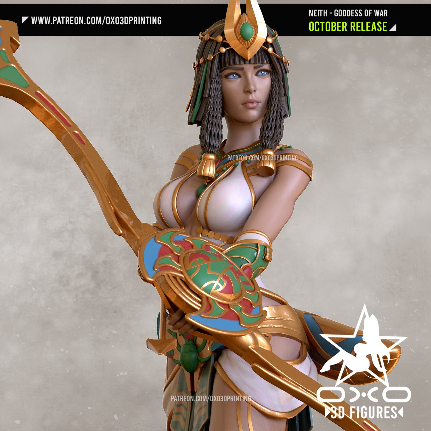 Neith - OXO3D - Dark Forge Arts