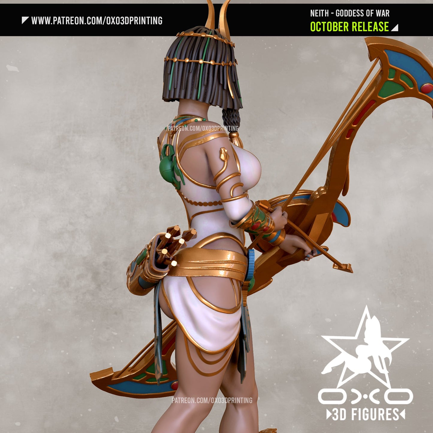 Neith - OXO3D - Dark Forge Arts