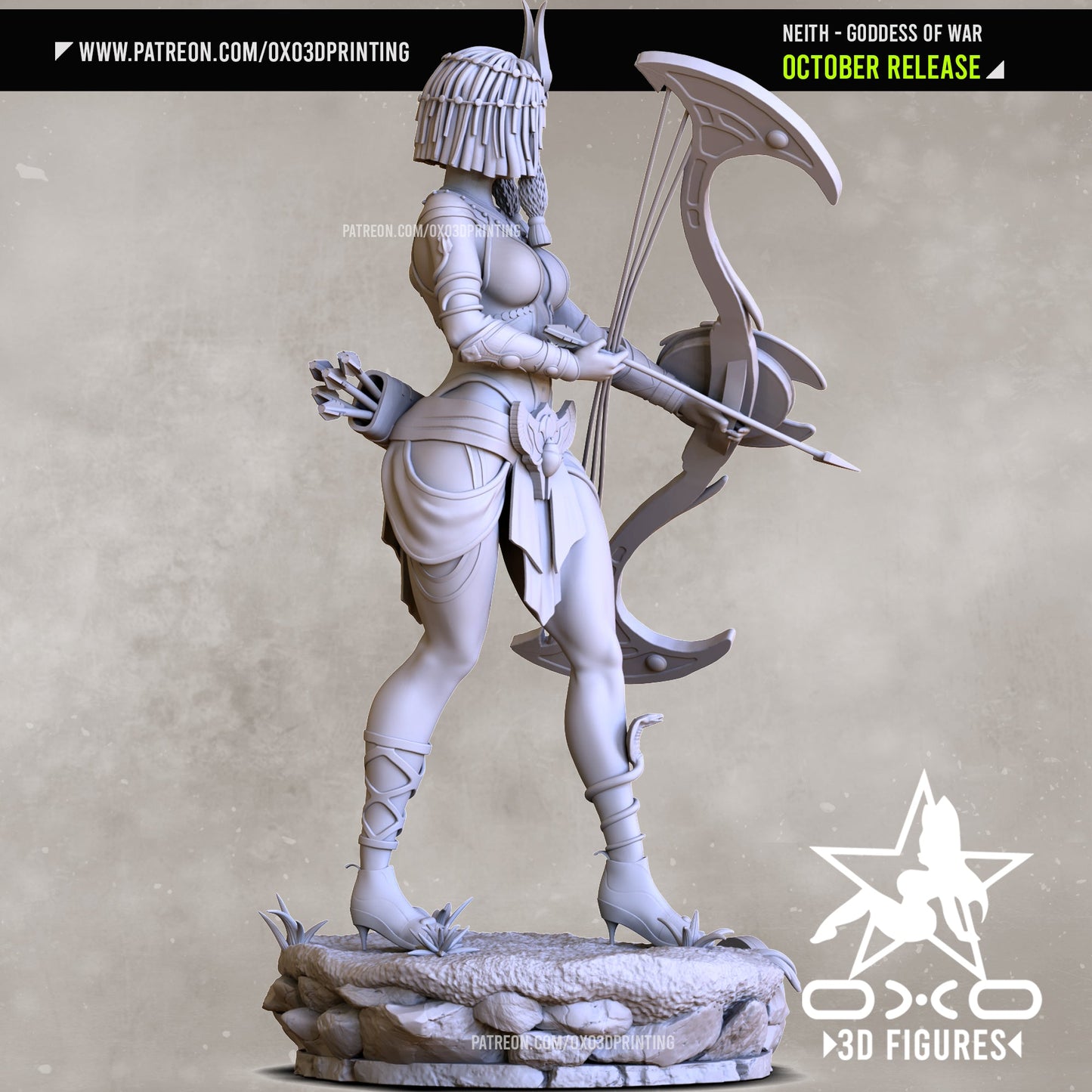 Neith - OXO3D - Dark Forge Arts