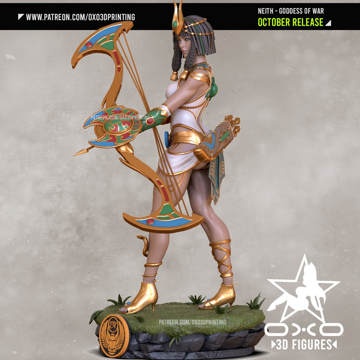Neith - OXO3D - Dark Forge Arts