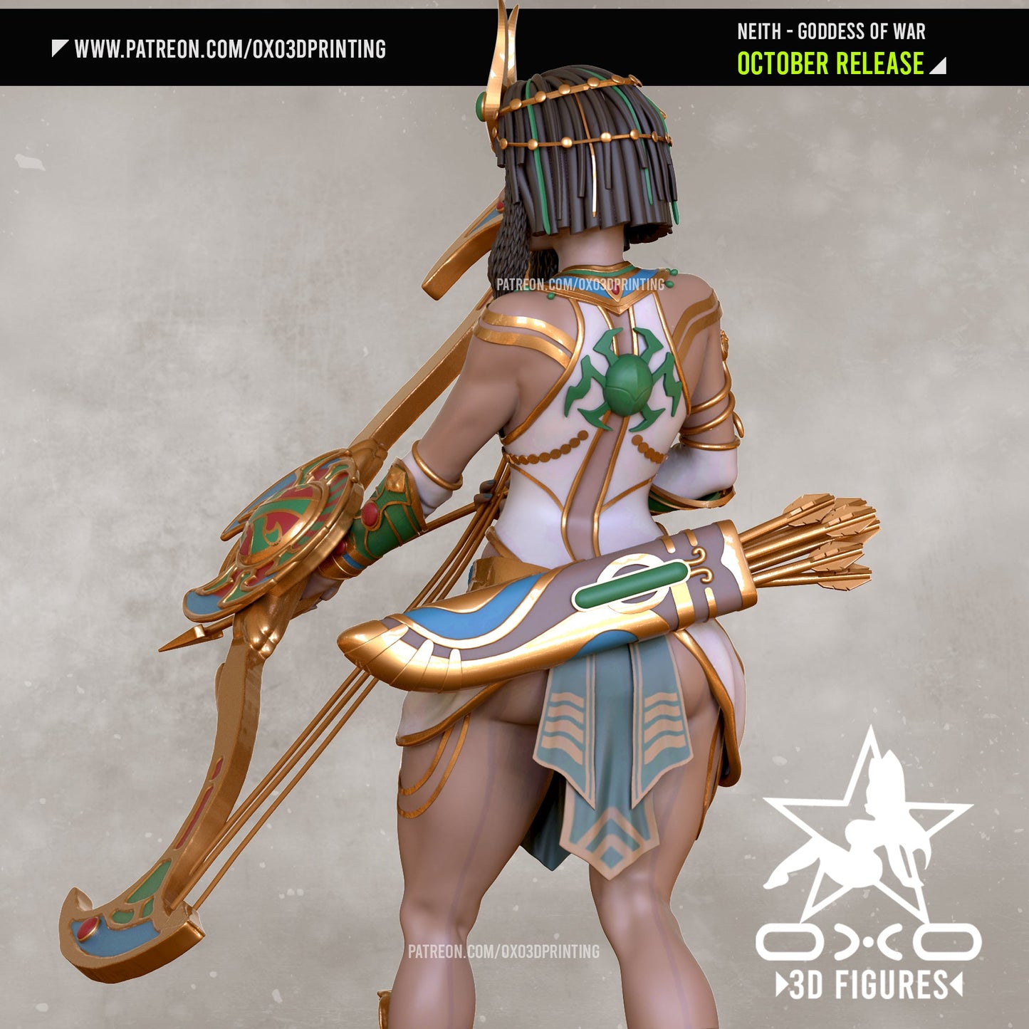 Neith - OXO3D - Dark Forge Arts
