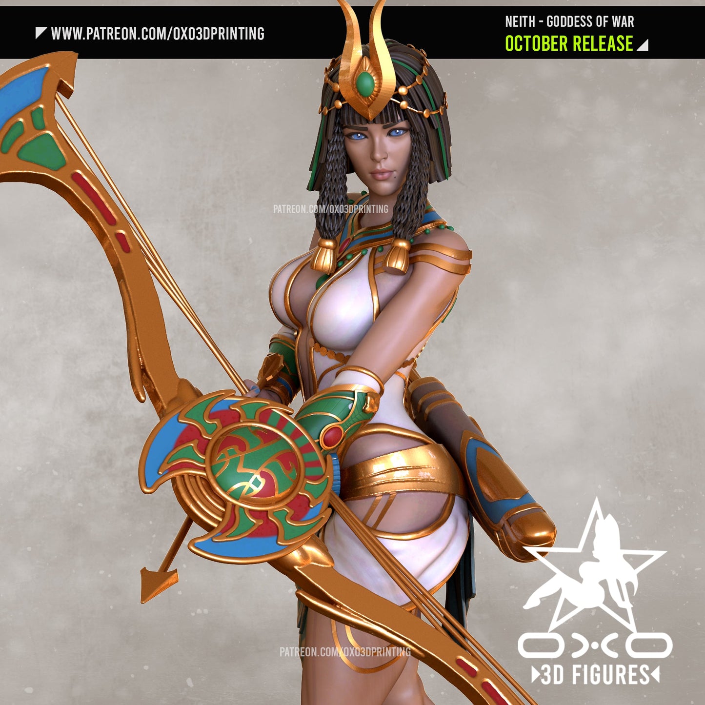 Neith - OXO3D - Dark Forge Arts
